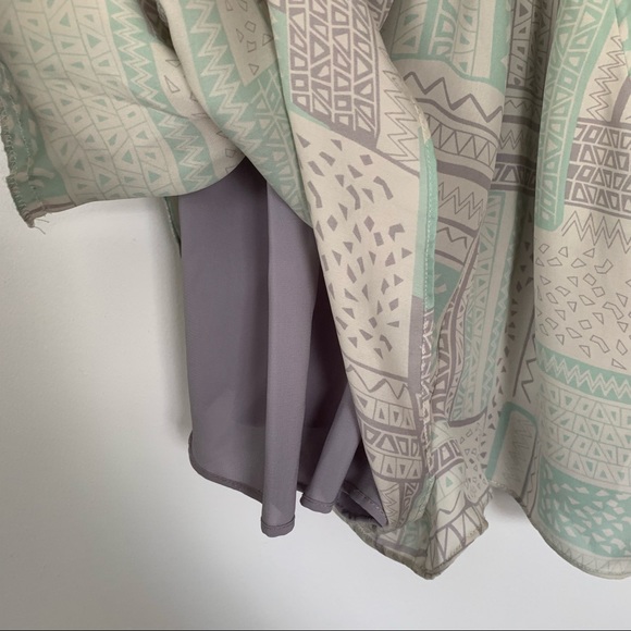 ADDISON Downey V Neck Silk Romper - Picture 7 of 9